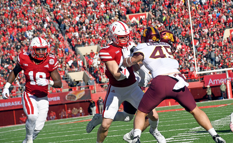 Former Husky Nate Boerkircher went from Husker walk-on to scholarship player ahead of the 2023 season, awarded by new Nebraska coach Matt Rhule.
