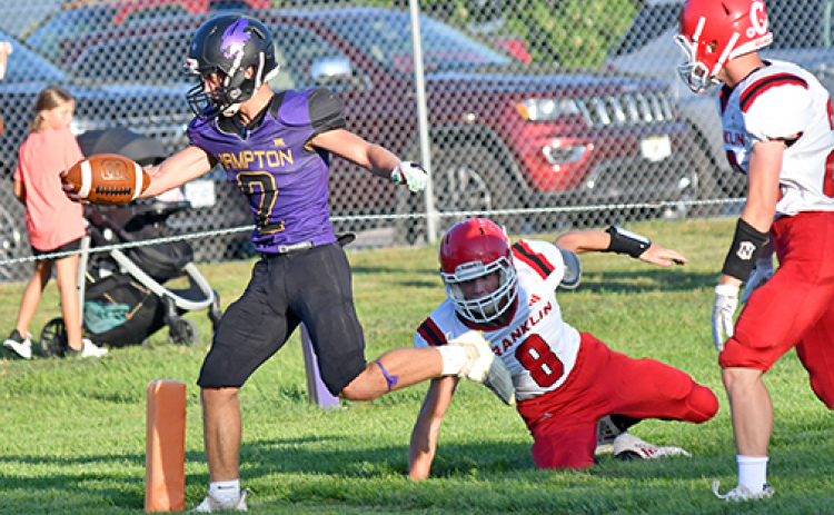 Jackson Bullis was uncatchable Friday, rushing for 312 yards and seven total touchdowns in Hampton’s 55-32 win over Franklin.