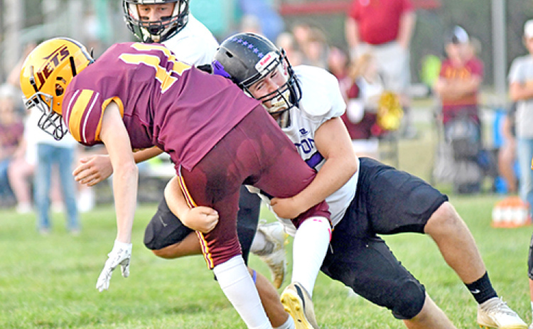 The Hampton Hawks beat Sterling Friday in 35-34 thriller
