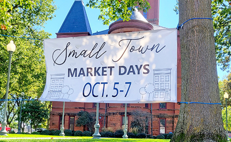 Small Town Market Days is this weekend.