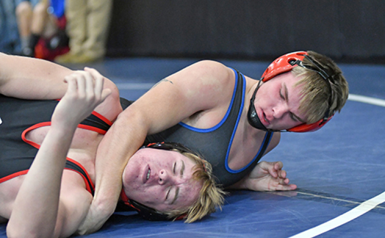 Wyatt Urkoski was the 175-pound champion at Saturday’s Osceola Invite. Urkoski is off to an unbeaten start through two weeks for HPC.