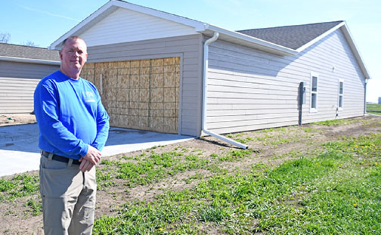 Lyon Pride Roofing has built several single-family homes in Giltner, including these three on Tonya Drive.