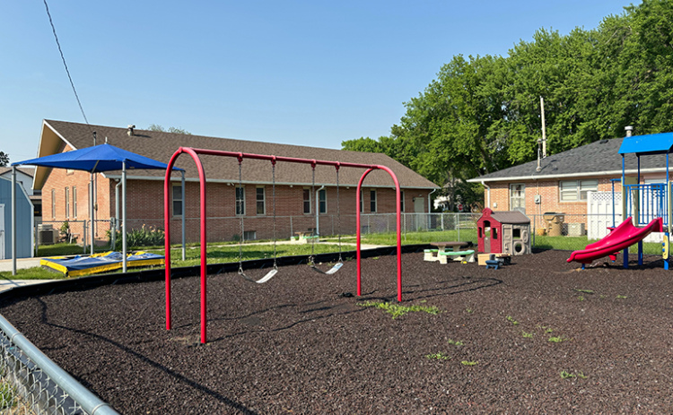 The Head Start preschool building on L Street in Aurora.