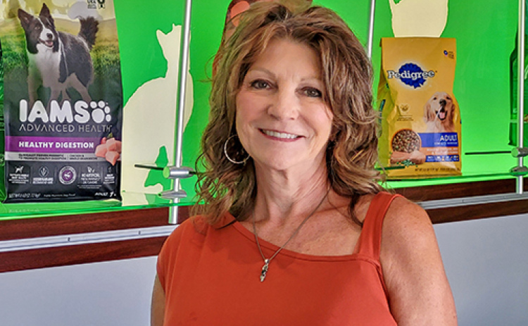 Giltner native Teresa White retired last week from her job as site admin at the Mars Petcare dog and cat food plant west of Aurora. White was the first person hired (as a secretary) when the plant was under construction in 1984.