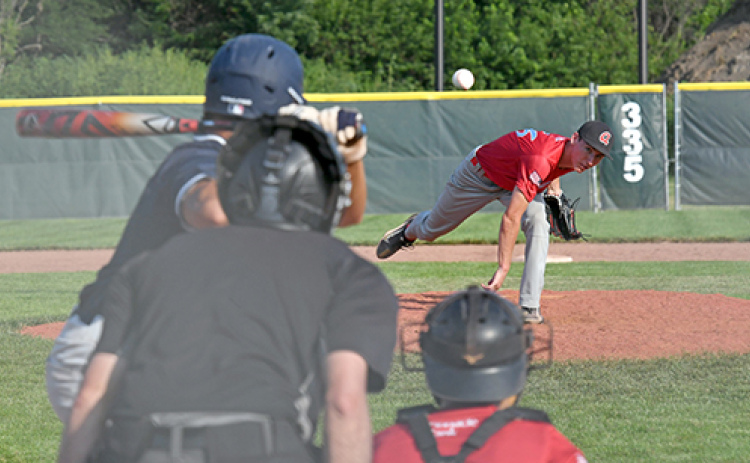 Evan Hermanson pitched 4-1/3 innings against York, doing so in just 55 pitches.