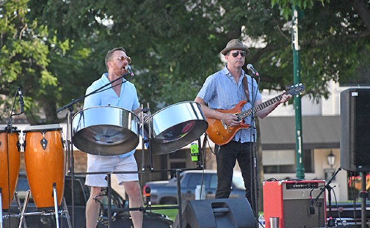 The finale of Bands on the Bricks 2023
