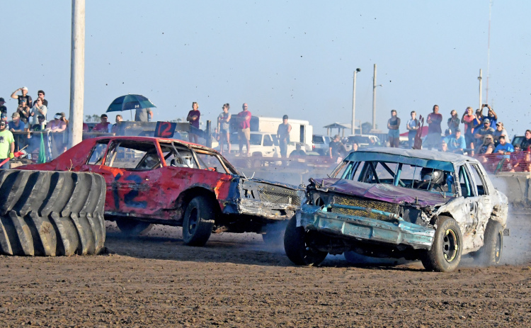 The action was fast and furious at the Hamilton County Fairgrounds track Saturday night as drivers competed in the NeFigure8n Racing Association’s championship night finals.