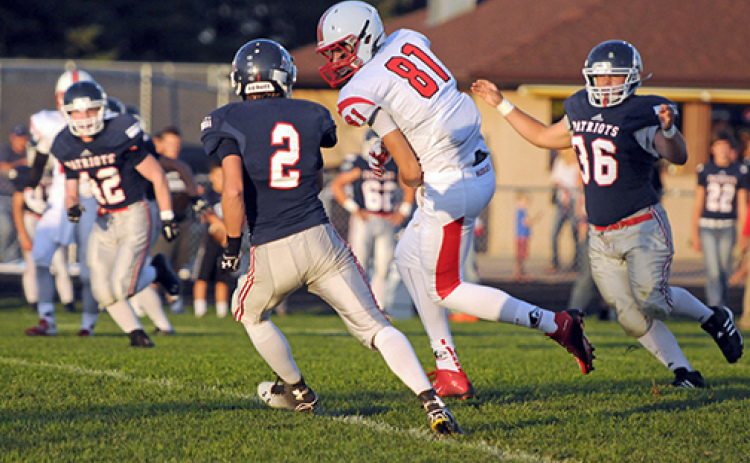 Austin Allen made this now infamous catch against Elkhorn South in the 2015 state final. The officials ruled it an incomplete pass.