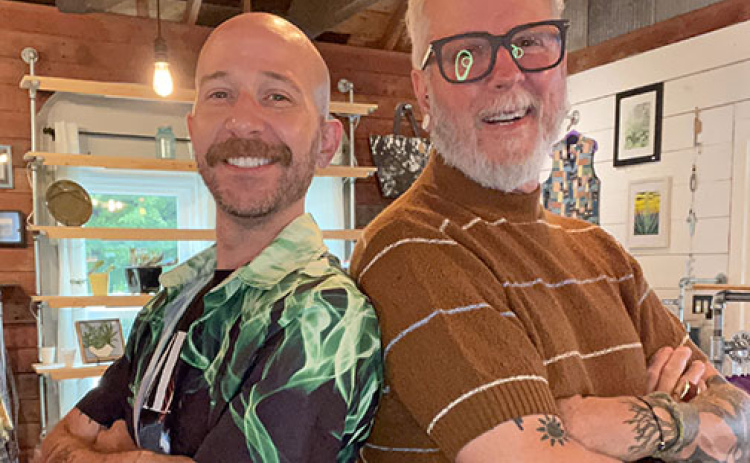 Grape Frog Boutique owners Saxon Copeland and Loren Berthelsen will be having a three-day sale Sept. 5-7 before moving exclusively online.