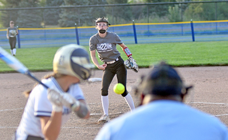 Zoe Johnson tossed a complete game no-hitter at home against York Thursday, striking out seven Duke batters as Aurora won 8-0.