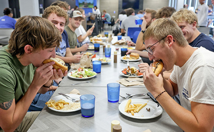 Student-raised, student-processed beef will be served in the UNK dining hall through the University Beef program. The beef is processed by students at UNL.