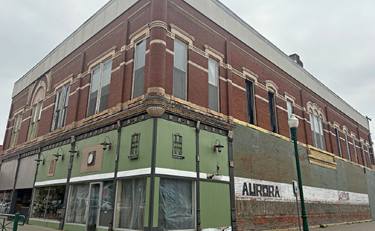 Windows on the north and east sides of the former Temple Craft building will be replaced soon as part of a Downtown Redevelopment Project approved last week by the Aurora City Council.
