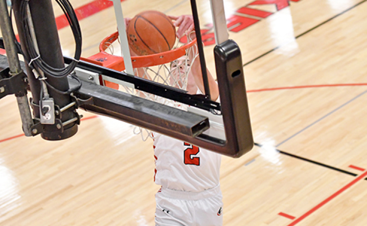 Aurora’s Booker Scheierman made 13 of his 14 shots for 36 points in an 87-29 win over Schuyler Friday. Scheierman was perfect from behind the arc as well as at the free throw line.