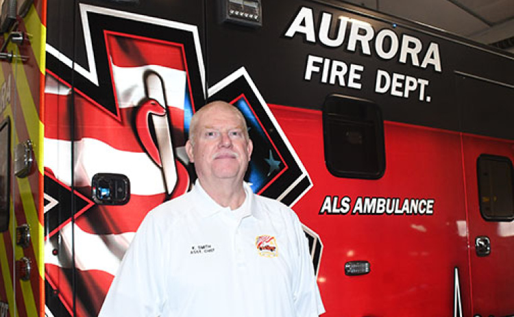 Kirt Smith stepped into the role as captain of the city’s ambulance service in November. It’s a familiar role, as Smith served as director of the county’s ambulance service from 1999 to 2009.