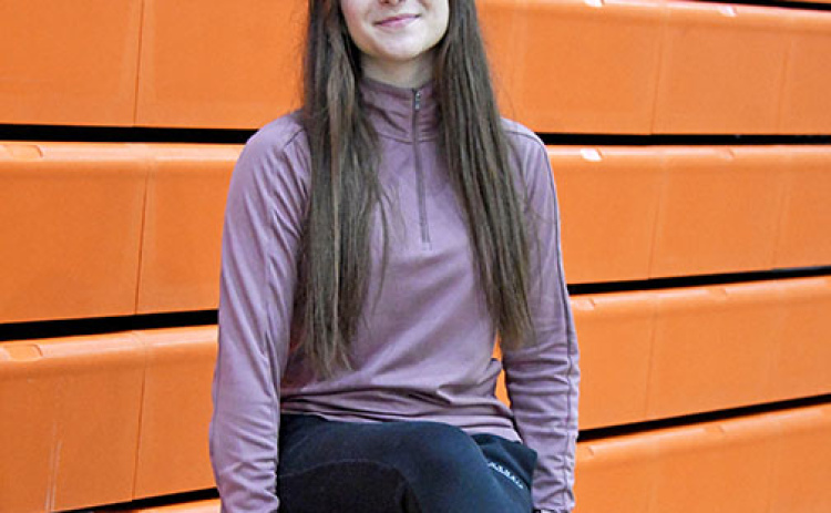 Giltner sophomore Augeda Calvo Perez, from Valladolid, Sprain, has been enjoying her exchange year in Nebraska.