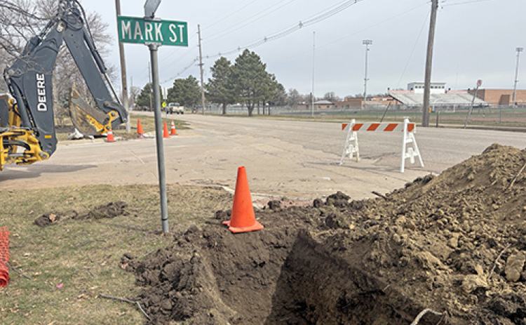 Crews have been busy installing various utilities under 1st Street in Aurora for months. In mid-April, work will begin on a major reconstruction project which will shut the street down from Highway 34 to the railroad tracks.