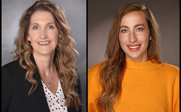 Lori Thiele and Michaela Perry