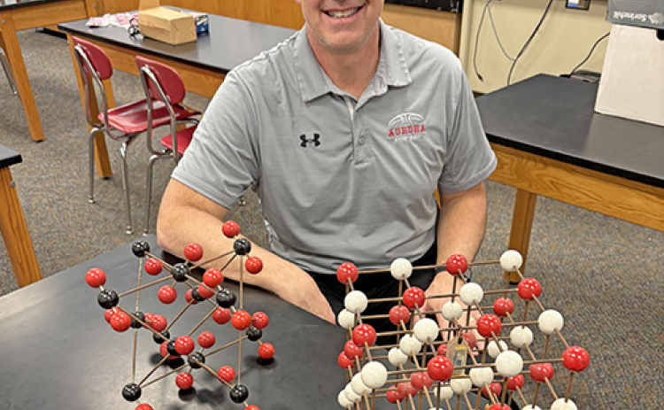 Marc Kroger will wind down his time teaching physics and chemistry at Aurora High School later this month, as he steps away from a career in education he started 33 years ago.