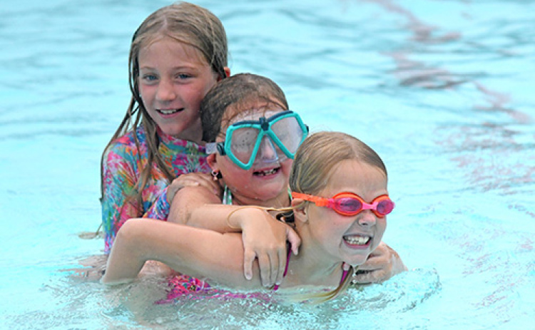 News-Register/Elizabeth Hunter The Aurora Aquatic Facility had a daily average of 295 swimmers throughout the summer with Friday, June 20 being their highest attendance with 558 patrons.