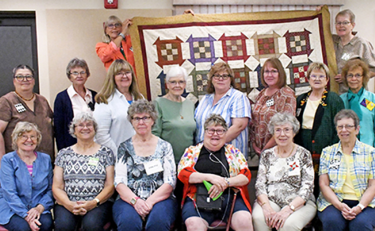 The Nimble Thimble Quilt celebrated its 40th anniversary on Tuesday, Sept. 23 with 25 members still carrying on their love of quilting.