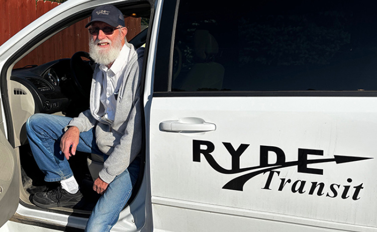 When his body started to tell him he could no longer keep up the long hours and physical demands of farming, Mike Herman shifted gears. For the last seven years, he has served as a driver for Ryde Transit.