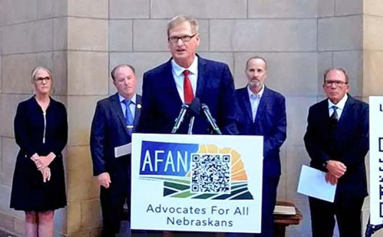 Kirk Penner of Aurora is one of several representatives of Advocates For All Nebraskans (AFAN).