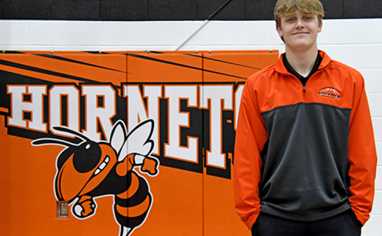 Norwegian exchange student Kristian Kvia has been enjoying his time at Giltner High School. He has participated in new sports like football and basketball and is considering joining the track team in the spring.