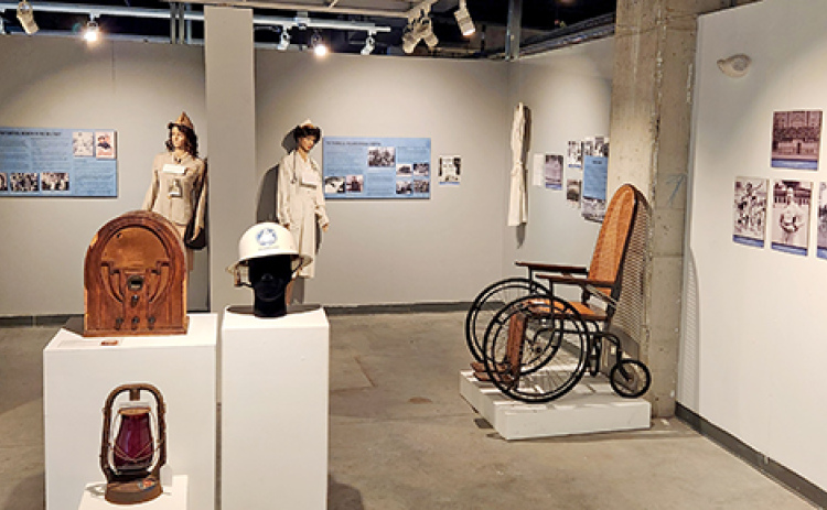 This temporary exhibit at the Alliance Heritage Center at New Jersey’s Stockton University features the contributions of many people who served during WWII in nearby Atlantic City.