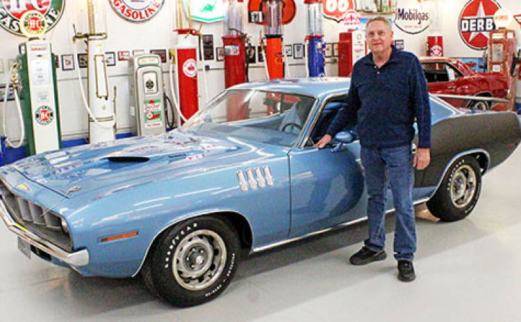 Mike Bish and his '71 Plymouth 'Cuda