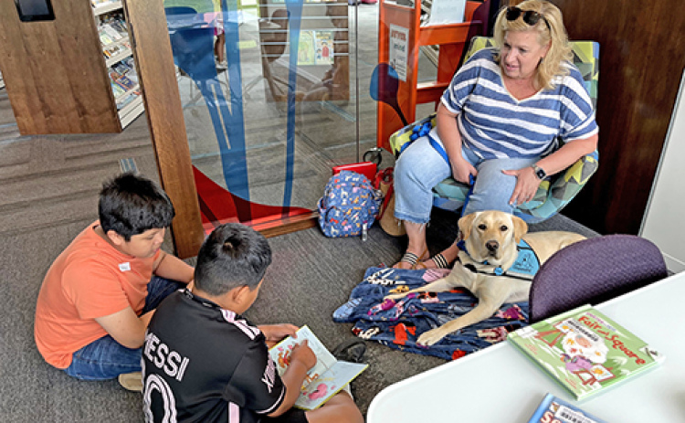 Library to have services of therapy dog