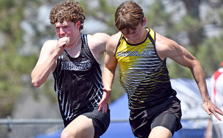 Samuel Friesen picked up three event wins during last week’s H&H Invite, including the 100, 200 and the anchor leg of the 400 meter relay.