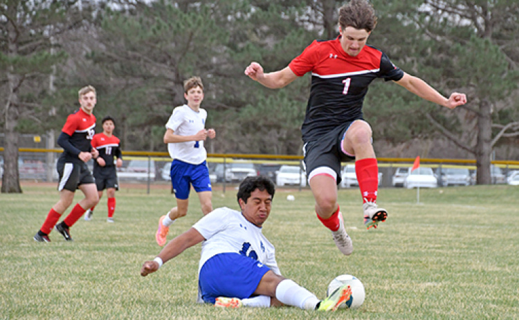 Canon Allen set another Aurora soccer record last week, scoring five goals in the Huskies’ 7-0 home win over Lakeview Thursday. The five goals breaks a previous single-match school record held by three different former Huskies.