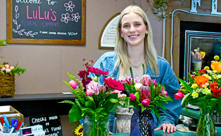 Aurora grad Lexi Jones has purchased Snow’s Florals and converted it into her own business, LuLu’s Floral Company, at 2116 S Webb Road in Grand Island. Jones graduated from UNK earlier this month and stepped right into an ownership role.
