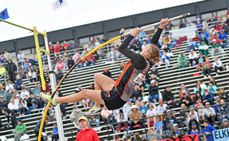 Giltner sophomore Peyton Schutt earned two medals at the state track and field championships, including a runner-up effort in the pole vault and seventh in the 100 hurdles.