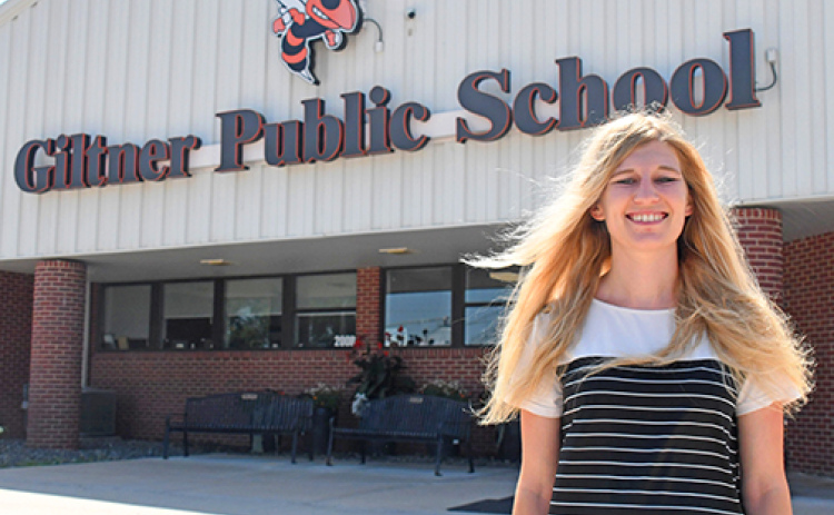 Hannah Pogue is the new PreK-6 principal at Giltner Public Schools