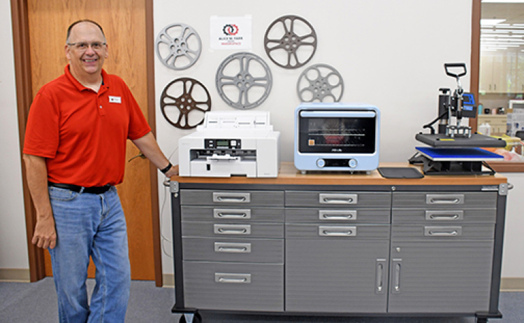 Retired Aurora High School teacher Rod Havens recently joined the staff of the Aurora Library as the coordinator for the library’s new makerspace.