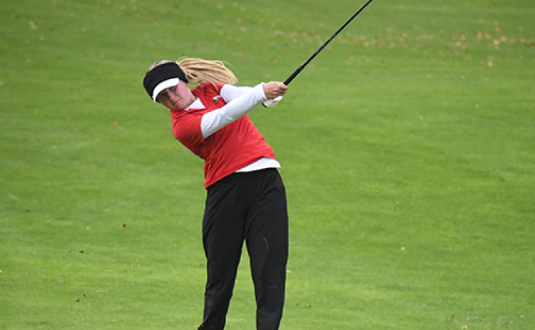 Aurora senior Delainey Phillips carded a personal best round of 3-over 75 on the final day of the Class C State Golf meet, earning her a 4th place medal.