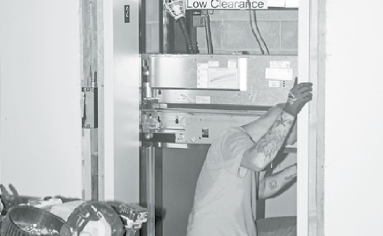 PPRI elevator installed