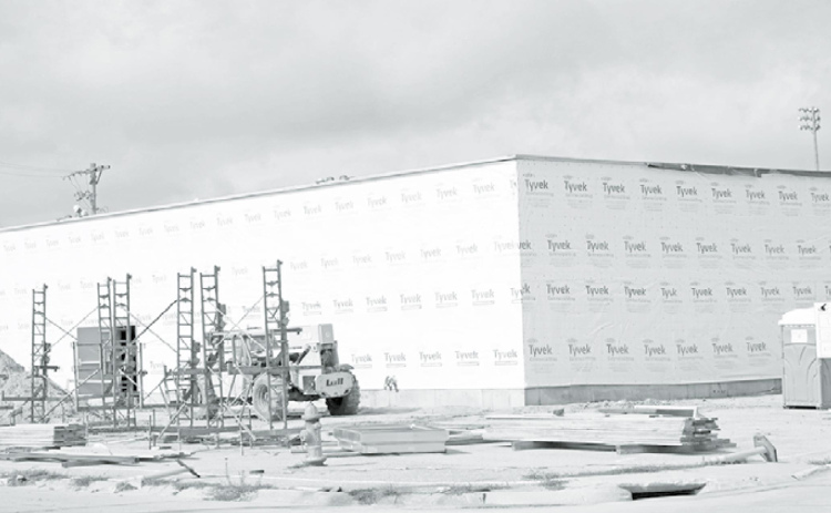 Construction continues